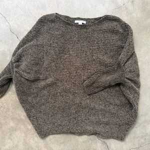 FAVLUX Charcoal Gray Turtleneck Sweater